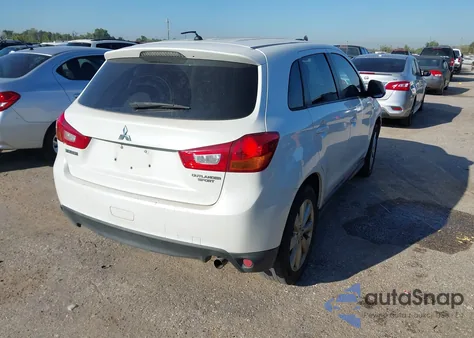 2014 Mitsubishi Outlander Sport Es z USA, uszkodzony, nr VIN 4A4AP3AU1EE031490